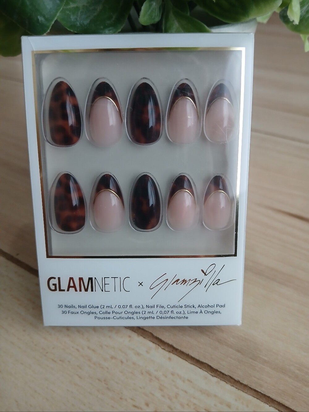 Glamnetic Tortoise Shell Press-On Nails Sealed These Never Go On Sale! - Picture 4 of 4